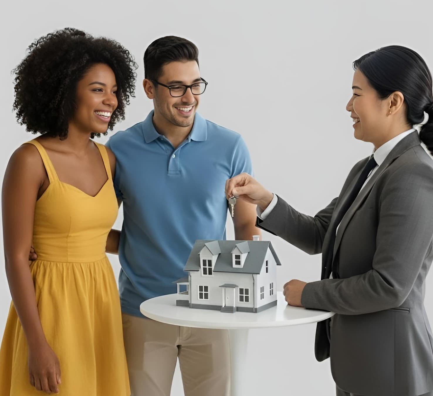 Confident renter using the product